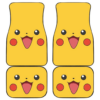 Pikachu Fat Face Cute Funny Pokemon Car Floor Mats 191029