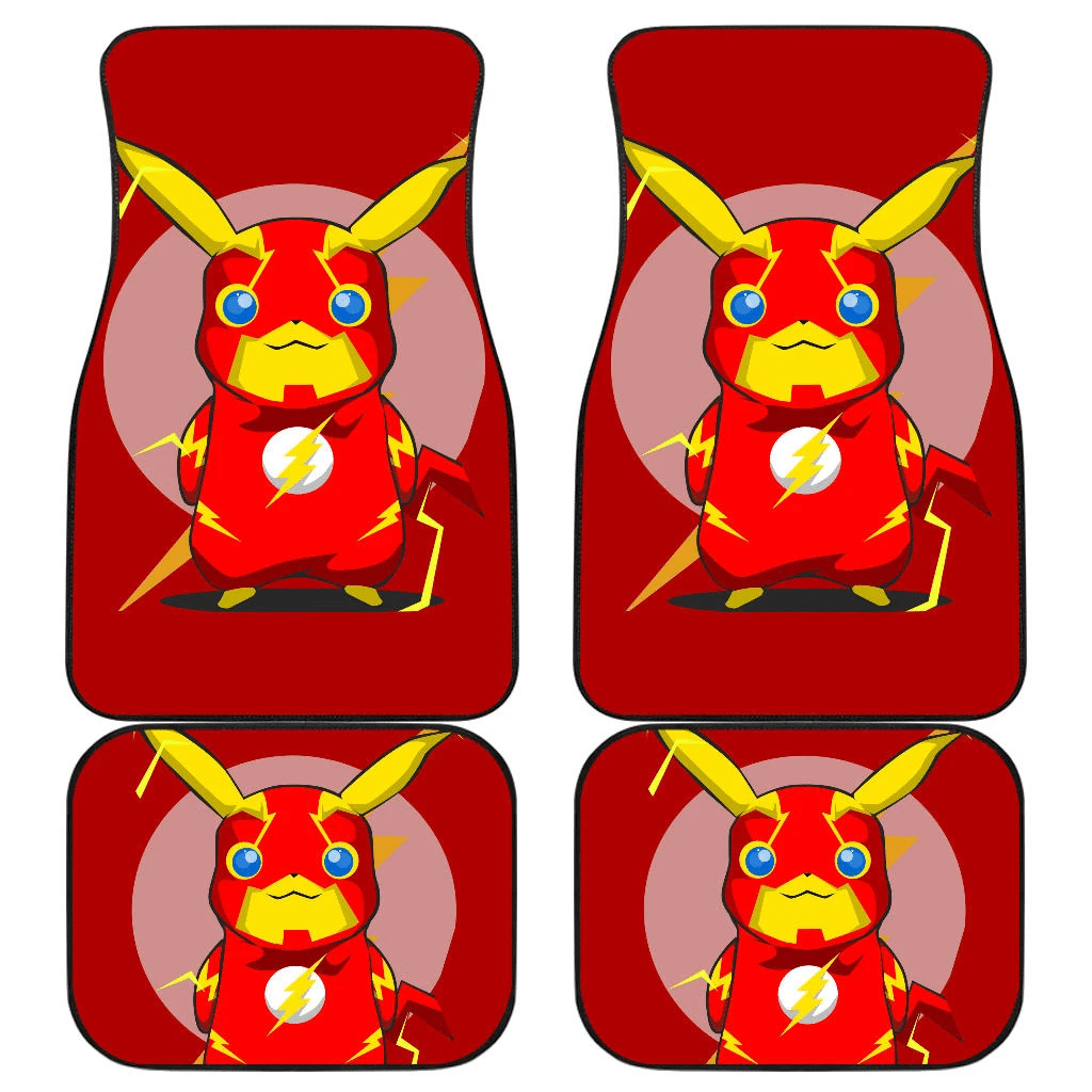 Pikachu Flash Car Floor Mats Pokemon Anime Fan Gift H200221 Pikachu Flash Car Floor Mats Pokemon Anime Fan Gift H200221