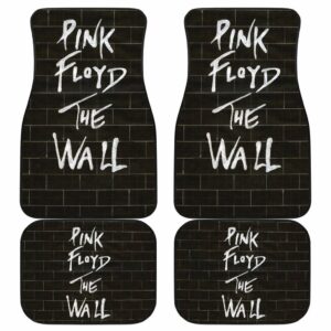 Pink Floyd Black & White Sign Car Floor Mats