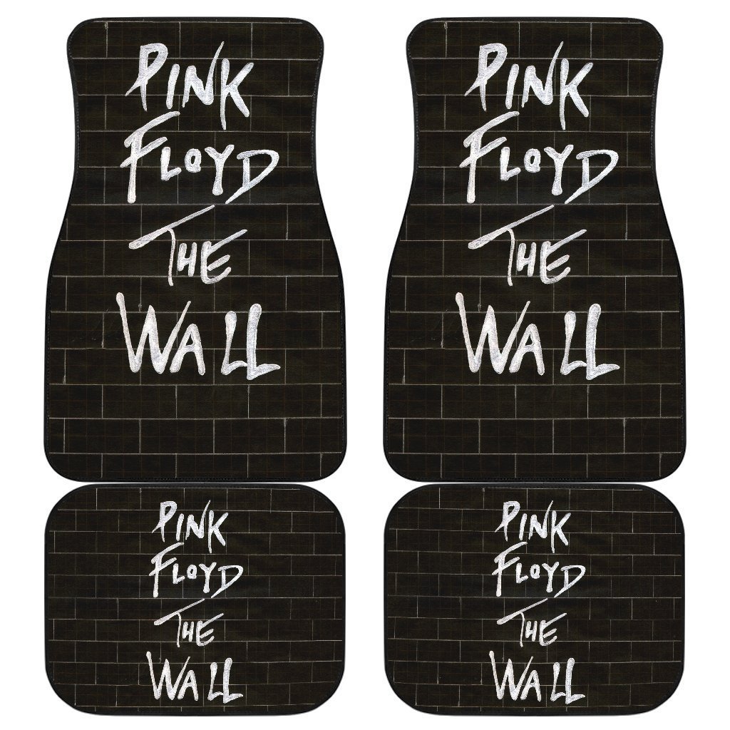 Pink Floyd Black & White Sign Car Floor Mats Pink Floyd Black & White Sign Car Floor Mats