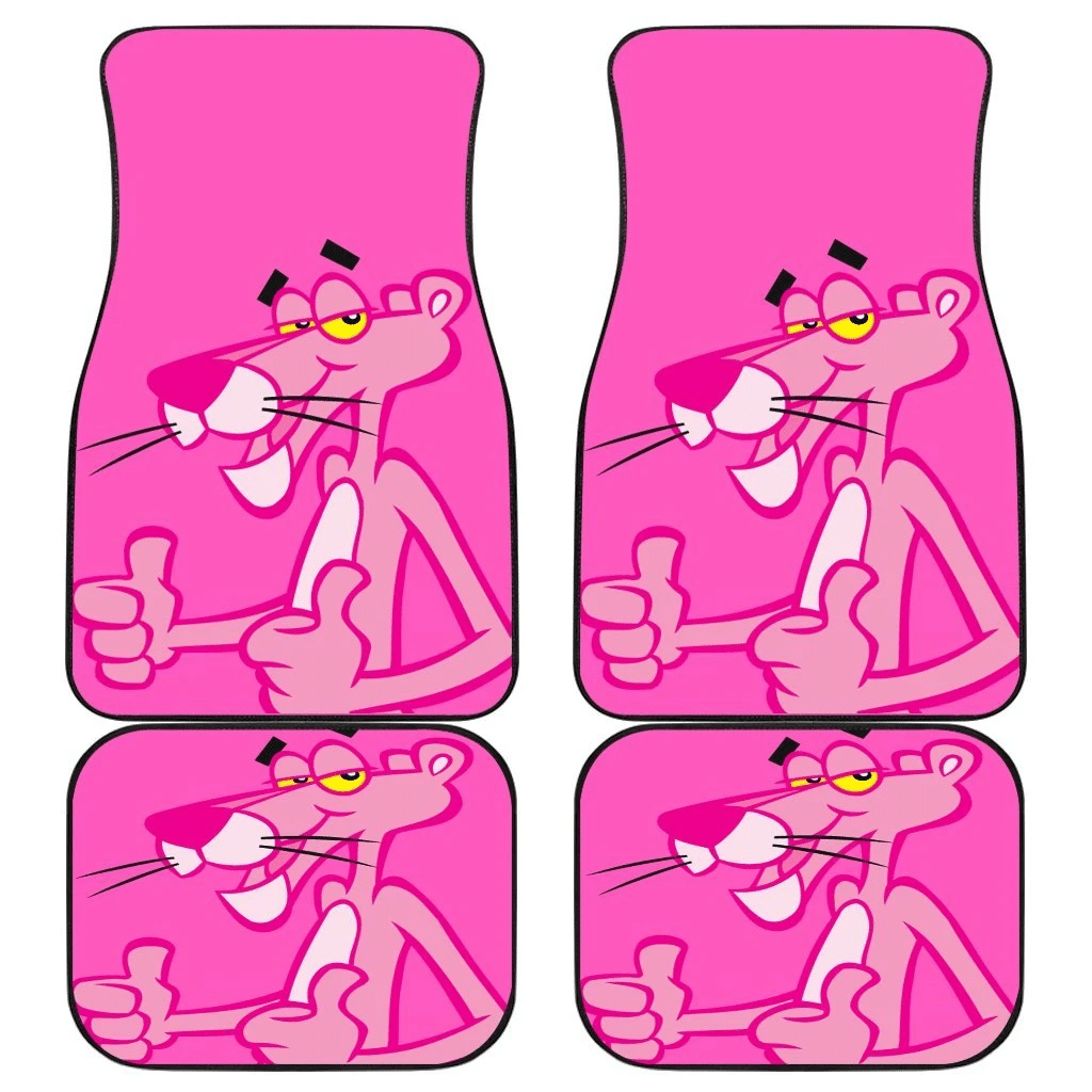 Pink Panther Cartoon Network for Kids Car Floor Mats 191030 Pink Panther Cartoon Network for Kids Car Floor Mats 191030
