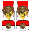 Pokemon Anime Car Floor Mats Dancing Pikachu Lying On Chair In Small Room Car Mats