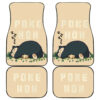 Pokemon Anime Car Floor Mats Snorlax Sleeping On Tiny Pikachu  Car Mats