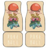Pokemon Anime Car Floor Mats Venusaur With Landscape In Poke Ball Car Mats
