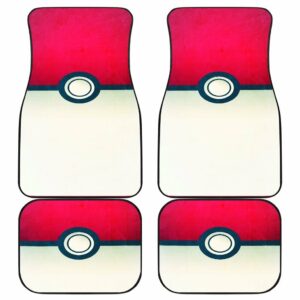 Pokemon Ball Custom Car Floor Mats