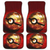 Pokemon Ball Yellow Color Car Floor Mats 191030
