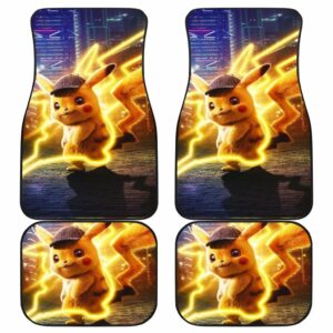 Pokemon Detective Pikachu Movies Car Floor Mats