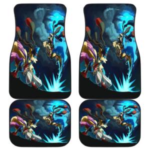 Pokemon Fighting Battle Car Floor Mats 191030
