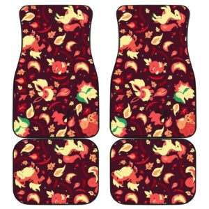 Pokemon Fire Front And Back Car Mats