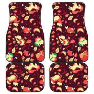 Pokemon Fires Symbols Car Floor Mats 191030