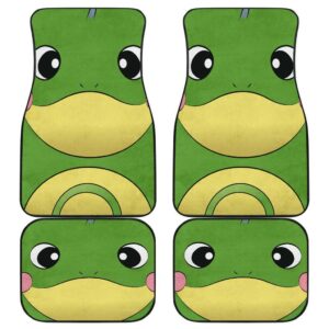 Politoed Pokemon Fat Face Car Floor Mats