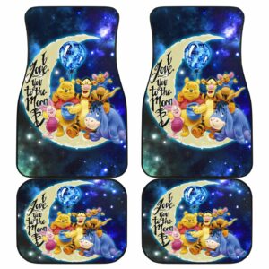Pooh And Friends Car Floor Mats Disney Cartoon Fan Gift H041420