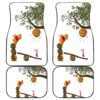 Pooh And Piglet Front And Back Car Mats