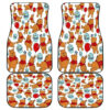 Pooh Custom Shades Symbols in White theme Car Floor Mats 191030