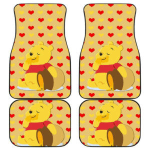 Pooh Eating Honey Car Floor Mats 191030