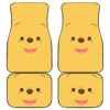Pooh Face Front And Back Car Mats