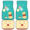Pooh Front And Back Car Mats 10