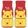 Pooh Front And Back Car Mats 11