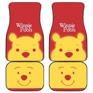 Pooh Front And Back Car Mats 11