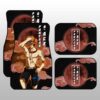 Portgas D. Ace Car Floor Mats Custom One Piece Anime Car Accessories Gifts For Anime Fans