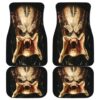 Predator Face Creepy Movies Car Floor Mats