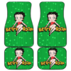 Pretty Betty Boop Cartoon Fan Gift Car Floor Mats H1225