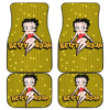 Pretty Betty Hearts Boop Car Floor Mats Cartoon Fan Gift H1225