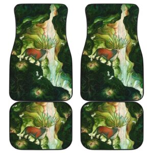Princess Mononoke Art Draw Car Floor Mats
