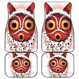 Princess Mononoke Front And Back Car Mats