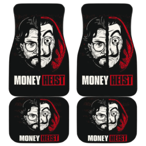 Professor Art Car Floor Mats Money Heist Movie Fan Gift H051520