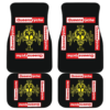 Queens Head Logo Black Queensryche Car Floor Mats UBC032307