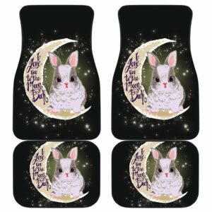Rabbit Moon Front And Back Car Mats