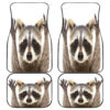 Raccoon Funny Animal Wild Pet Car Floor Mats 191030