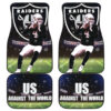 Raiders American Football Las Vegas Player  Against The World Car Floor Mats