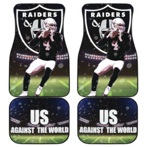 Raiders American Football Las Vegas Player  Against The World Car Floor Mats