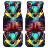 Rayquaza Mega Front And Back Car Mats