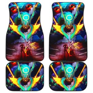 Rayquaza Mega Front And Back Car Mats