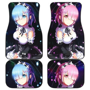 Rem And Ram Re Zero Pretty Grils Car Floor Mats 191030
