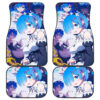 Rem Rezero Anime Car Floor Mats 191030