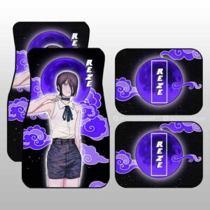 Reze Car Floor Mats Custom Chainsaw Man Anime Gifts Idea For Fans