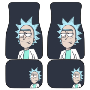 Rick – Mad Face Rick & Morty Cartoon Car Floor Mats UBC022625