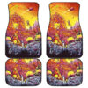 Rick Morty Cartoon Art Car Floor Mats 191030