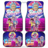 Rick Morty Funny Head Retrowave Rick And Morty Car Floor Mats UBC041902
