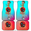 Rick & Morty Silhouette Don’t Panic Rick And Morty Car Floor Mats UBC041402