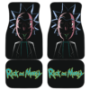 Rick Sanchez Angry Face Rick And Morty Cartoon Car Floor Mats UBC022609