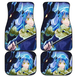 Rimuru And Veldora Dragon Tensei Shitara Slime Datta Ken Anime Car Floor Mats UBC022606