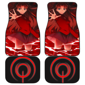 Rin Fate Target Fate/Stay Night Red Theme Car Floor Mats UBC040708