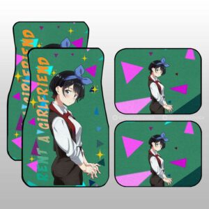 Ruka Sarashina Car Floor Mats Custom Anime Rent A Girlfriend Car Accessories