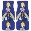 Saber Fate Warrior Blue Fate/Stay Night Car Floor Mats UBC040709
