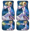 Saber Fate White Warrior Excalibur Sword Fate/Stay Night Car Floor Mats UBC040710